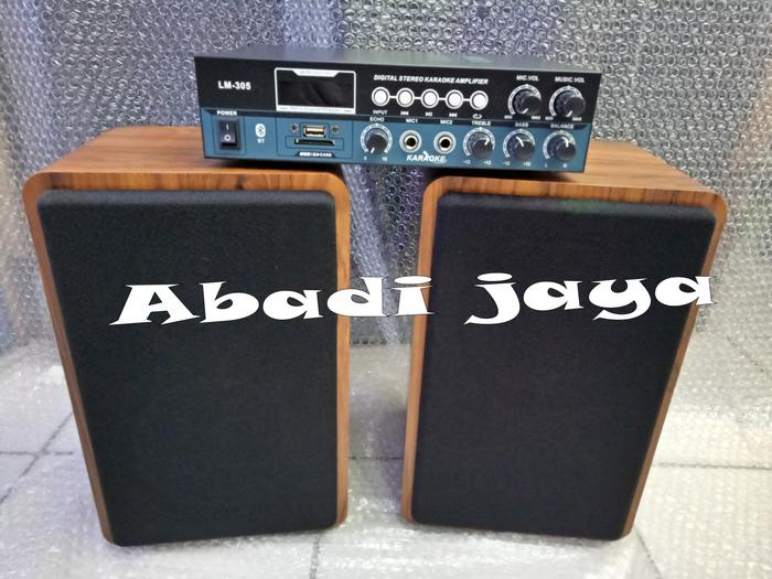 Gambar Paket Sound system Karaoke Linkmaster LM 305 Bluetooth (6 Inch) dari Abadijaya215 undefined Tokopedia