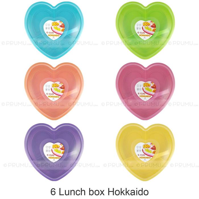 Gambar 6 Lunch Box, Tempat Makan, Kotak Makan, Souvenir Ultah - Clio Hokkaido dari Prumu undefined Tokopedia