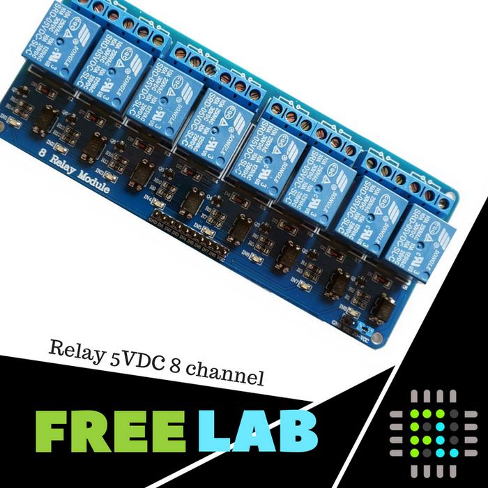 Jual Relay 8 Channel for Arduino - Jakarta Pusat - Freelab Jakarta ...