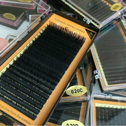Gambar eyelash extension s&c mix - CURL C, 0.25 dari distributoralatsulamjkt undefined Tokopedia