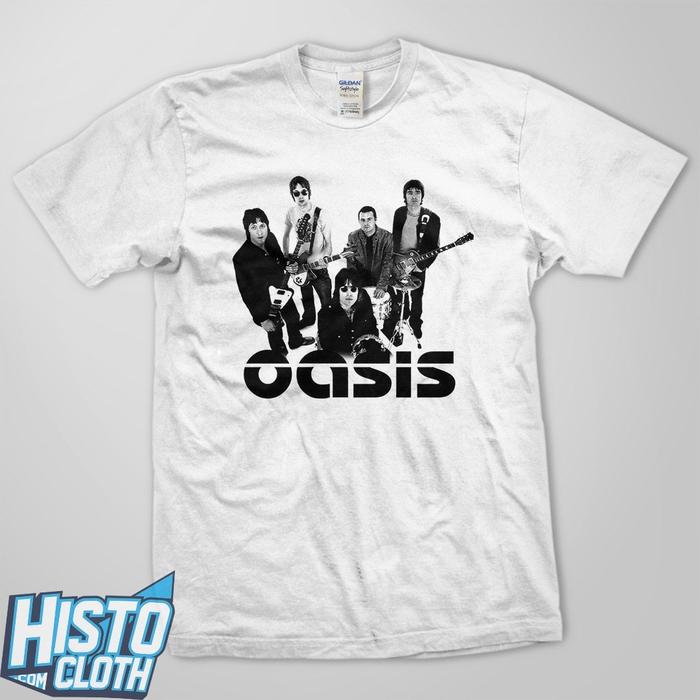 Jual Kaos Band Rock Oasis - OS16 - Kota 