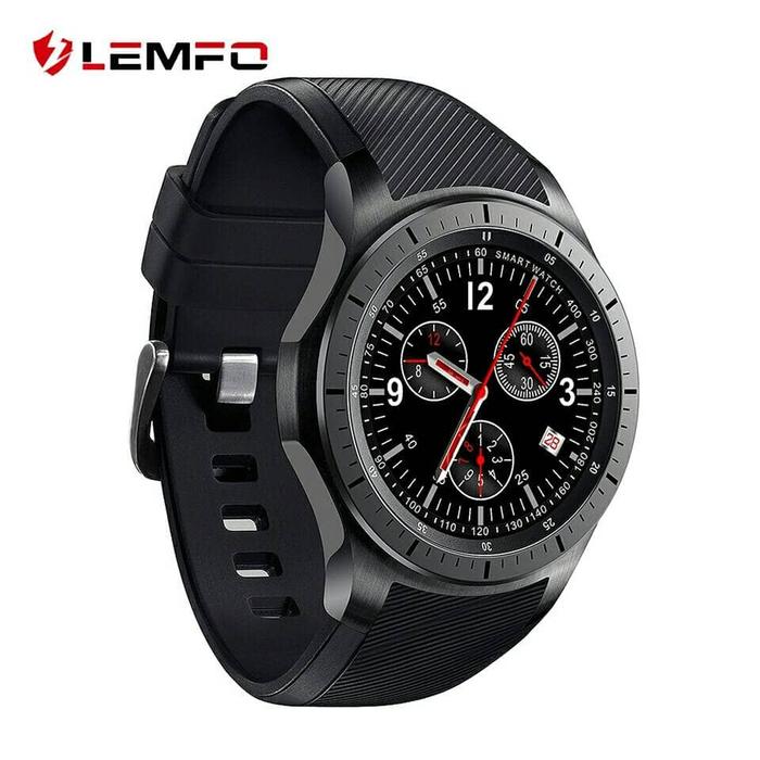Jual LEMFO MTK6580 LF16 Android Smartwatch phone 512 MB GB