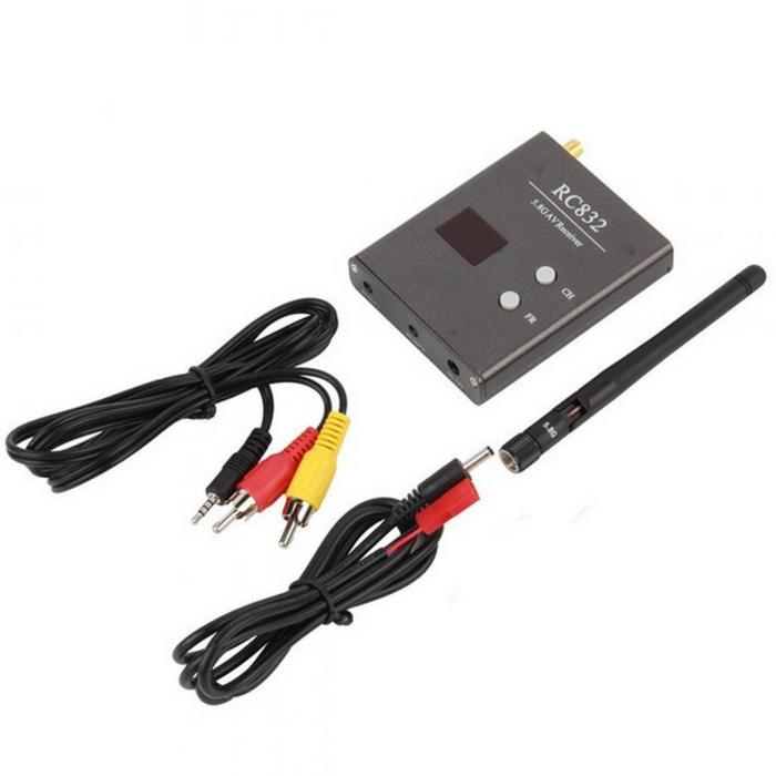 Gambar FPV 40Ch 600mw RC832 5.8G 3.5km Video Receiver VRx 600 mw 5.8 G 40 ch dari Faralia PetShop undefined Tokopedia