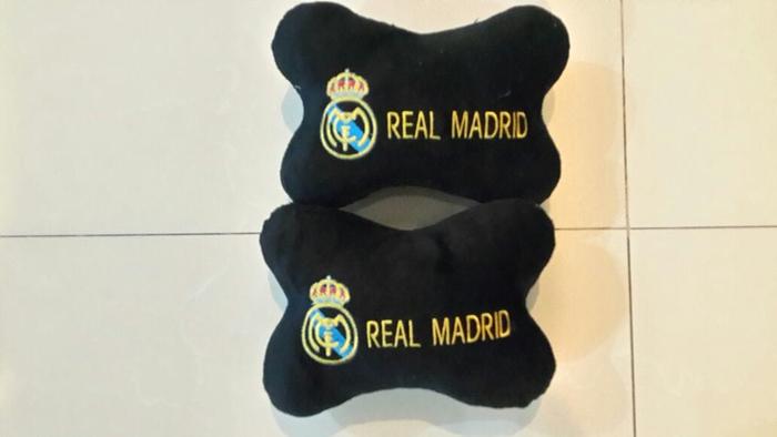 Gambar Bantal Mobil Only Club Real Madrid dari Hyperstore Aksesories undefined Tokopedia