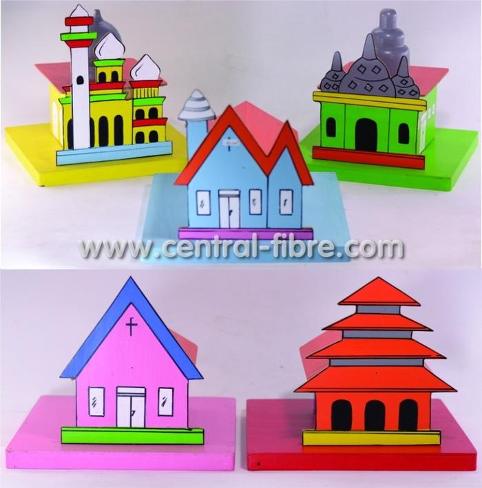 Jual Miniatur Rumah Ibadah Kota Surakarta Panasan Central Fibre Tokopedia