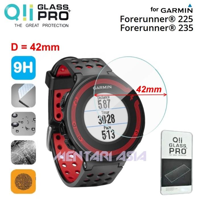 Tempered Glass for GARMIN ForeRunner 225 235 QII Premium 42mm di  Mentari Asia Tokopedia