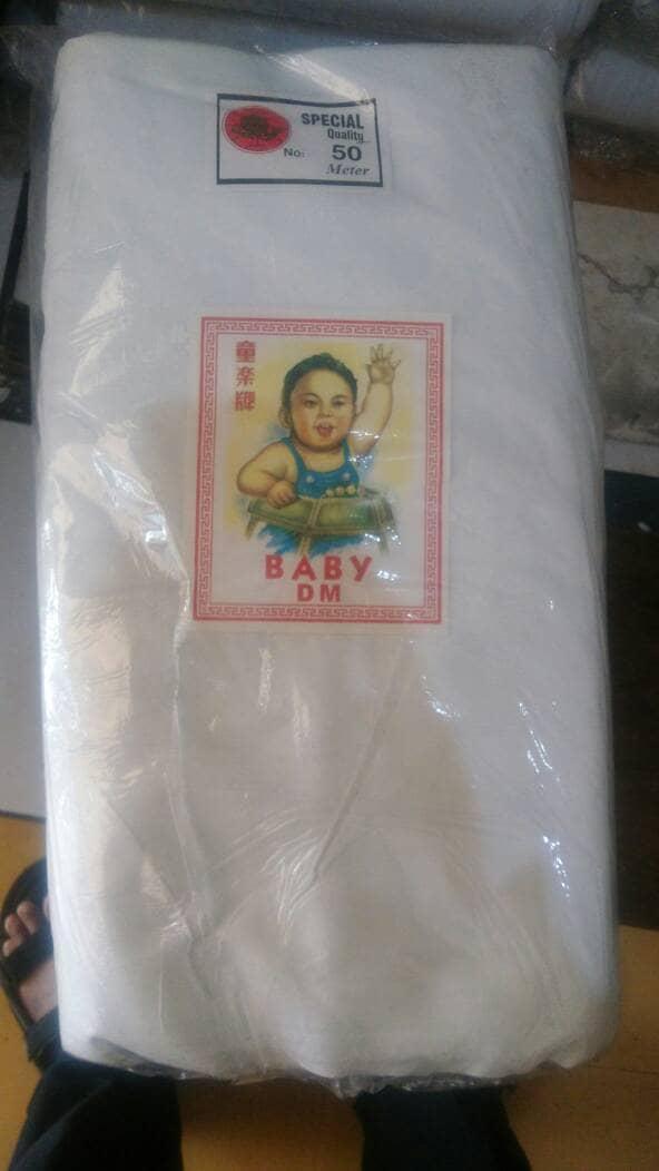 Jual Kain Kafan Termurah Cap Baby Dm Lebar 90 Cm Panjang 50 Meter Kota Bandung Ppjbandung Tokopedia