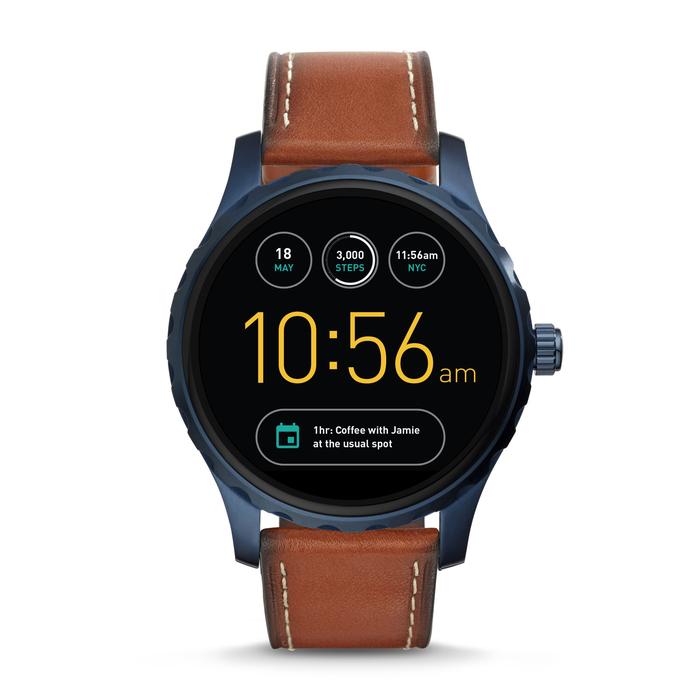 Jual FOSSIL GEN 2 SMARTWATCH Q MARSHAL BROWN LEATHER Kab. Tangerang Adi Time Piece Tokopedia