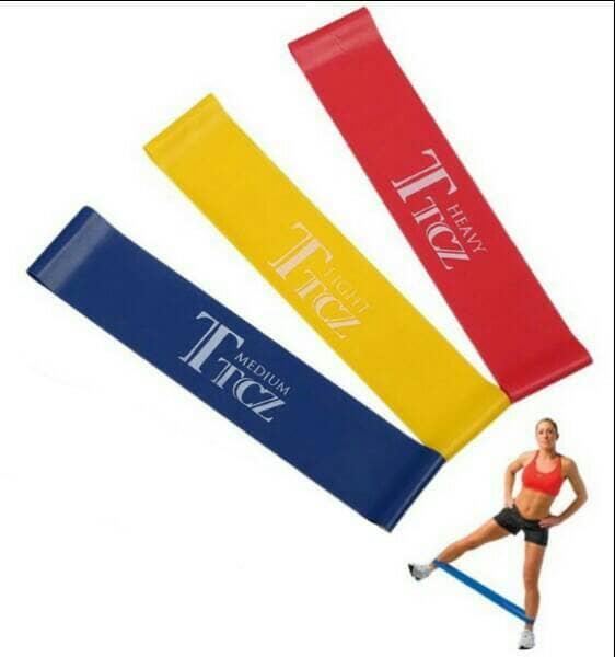 Gym Rubber Stretch Exercise Sport Resistance Band Alat Fitness