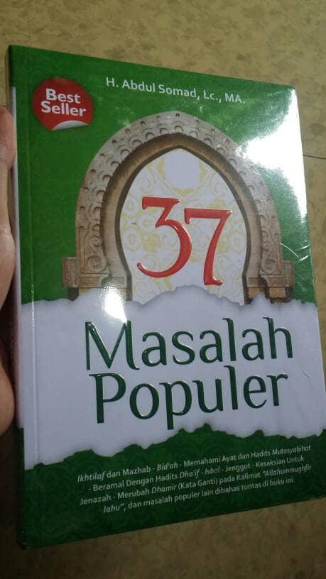 Jual Buku Agama Islam 37 Masalah Populer Dari Ustadz Abdul Somad Lc Ma Kab Kapuas Abadi Berkah Tokopedia