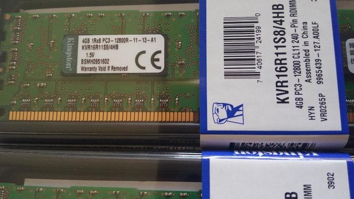Jual Kingston DDR3 ECC REG 4GB PC 12800 SERVER RAM Kota Surabaya