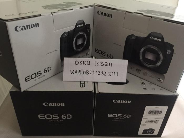 Jual CANON EOS 6D WIFI GPS BODY ONLY Kota Bogor Finding Camera