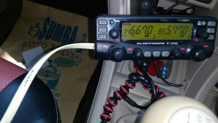 Icom IC-2720 & Alinco DT-840M セット