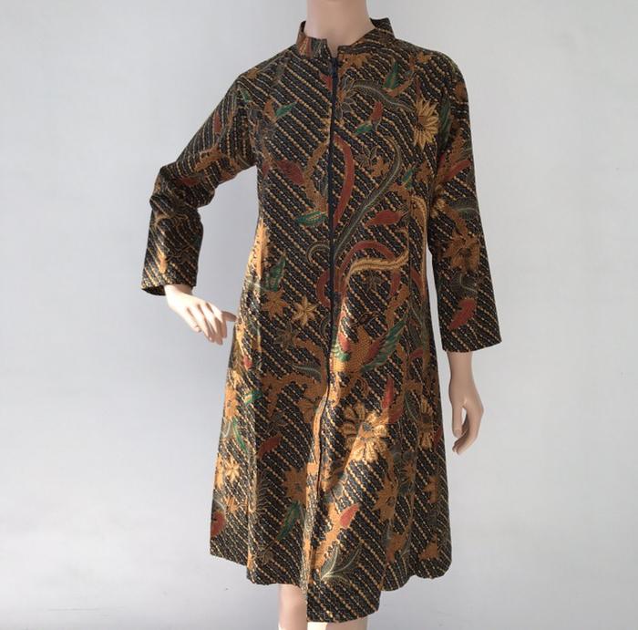 Jual Tunik dress batik tulis furing wanita murah Kota Surabaya My Ethnic Batik Tokopedia