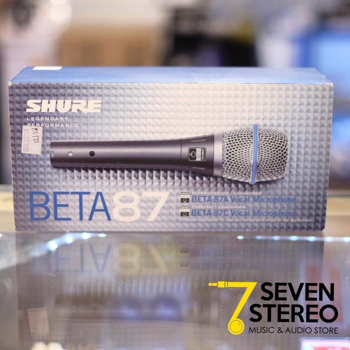 Jual Shure Beta 87A Condenser Vocal Microphone - Kota Bandung - Seven ...