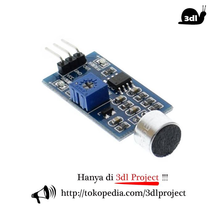 Jual Sensor Suara Sound Detection Sensor Modul Voice Sensor - Kab ...