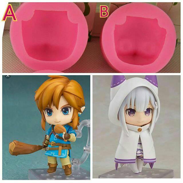 Gambar Cetakan Wajah Nendoroid Figure BJD AB Action Figure cetakan fondant - 16 dari Wimpy Craftstore undefined Tokopedia