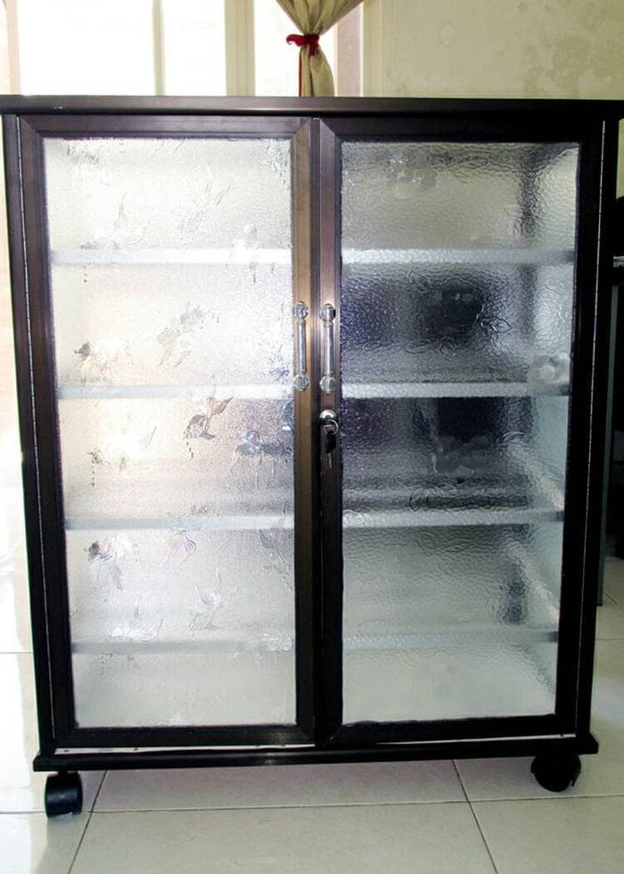 Jual Rak Sepatu Aluminium Frame Coklat Kaca Es 4 Susun Roda 74 90 Kab Sidoarjo Cv Mitra Sejati Tokopedia