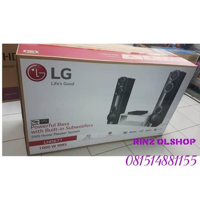 Body Guard Home Theater Promo HOME THEATER LG LHD-677 POWERFUL BASE WITH  SUBWOOFERS