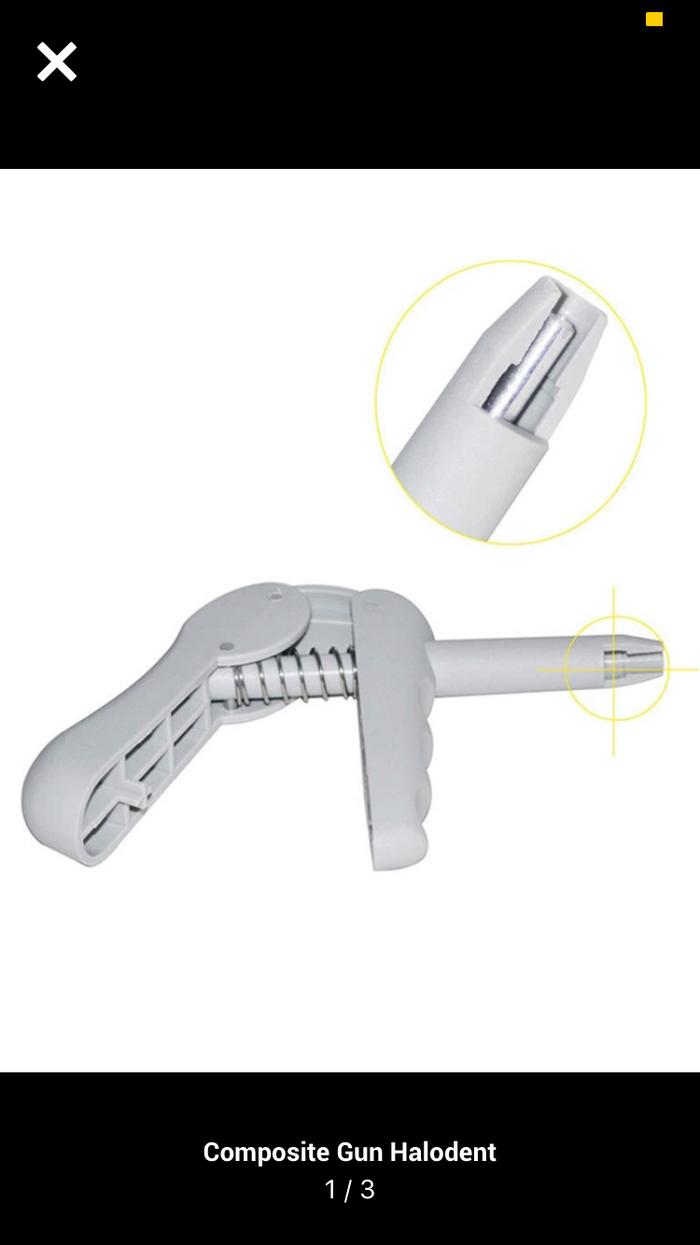 Jual Halodent Dental Composite Gun Fit To SDR Dentsply Jakarta Barat