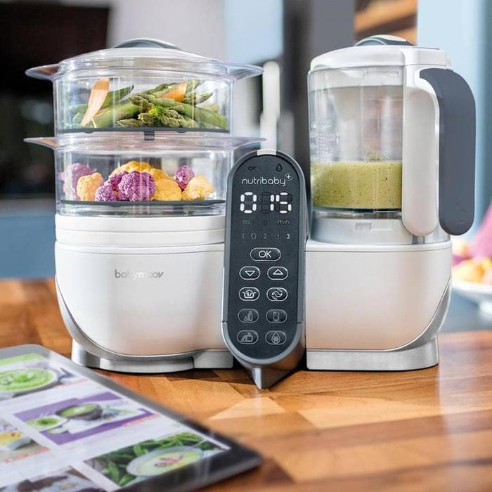 Gambar Baby moov Nutribaby Plus Food Steamer n Blender Loft White dari sekar kirana shoop undefined Tokopedia