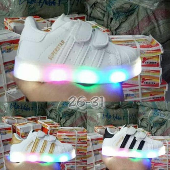 adidas led superstar