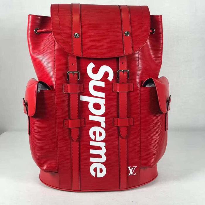 Jual LV X SUPREME BACKPACK (2017 