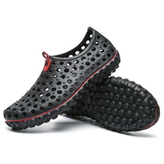 Gambar Sepatu Flip on Stylis Karet Flexible Anti Slip - Hitam, 40 dari toko25jam undefined Tokopedia