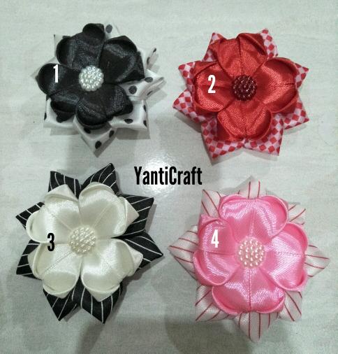 Gambar bros motif, bros hati, souvenir bros, bros murah, bros simple elegan dari YantiCraft undefined Tokopedia