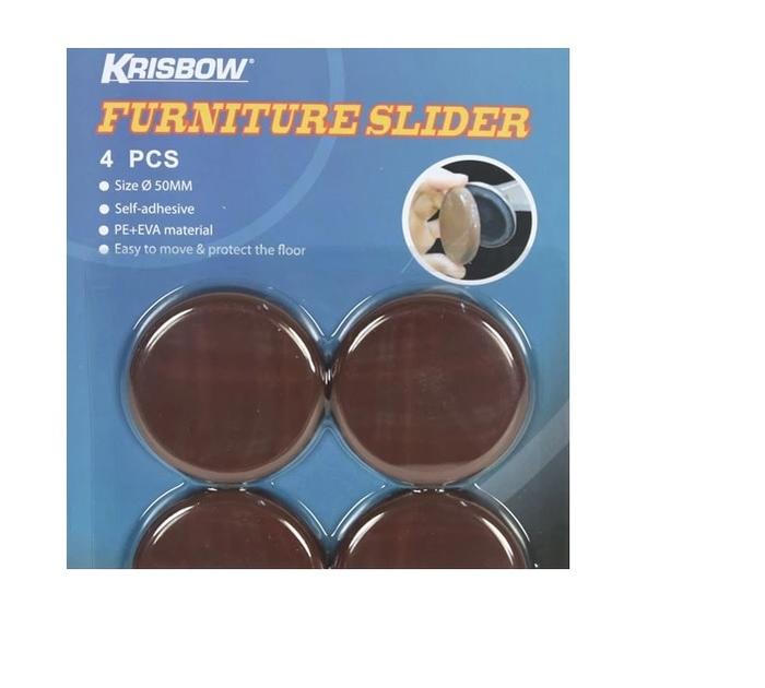 Gambar Alas Kaki Furnitur 50 mm | Krisbow Furniture SLider Bulat 4 dari Lampung Ceria undefined Tokopedia