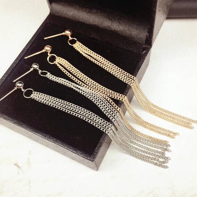 Gambar Anting Tusuk Import Jewelry Long Dangle Earring (Anting Korea Import) dari famousroom undefined Tokopedia
