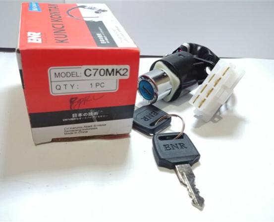 Gambar Kunci Kontak C70 MK2 Merk ENR dari Lestari Motor 2 undefined Tokopedia