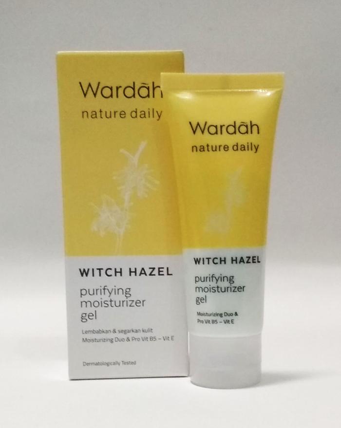 nature daily witch hazel purifying moisturizer gel