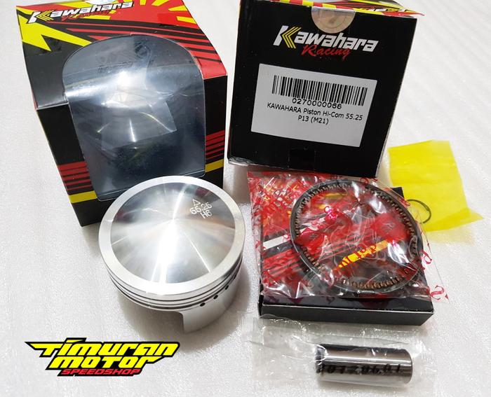Gambar PISTON KAWAHARA 55,25 MM PEN 13 HI COM JUPITER Z / SUPRA / VEGA dari Timuran Speedshop undefined Tokopedia