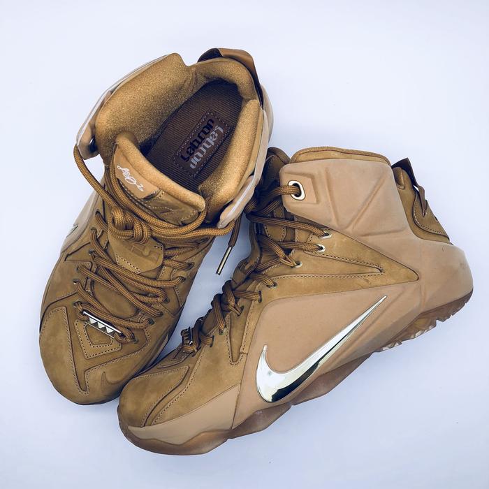 Lebron 12 hot sale ext wheat