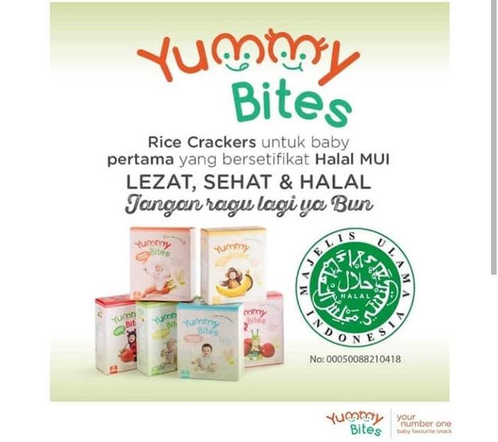 Gambar Yummy Bites Crackers dari Mamaboobabykids undefined Tokopedia