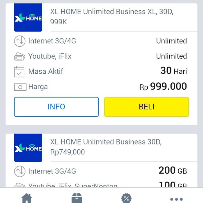 Jual Internet Xl 4g Truly Unlimited Kab Bekasi Bimosudarta Komputer Tokopedia
