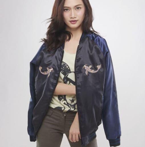 Jual Sukajan Erigo DAISUKI NAVY TEAM JKT 48 SUKAJAN XXL KOI 