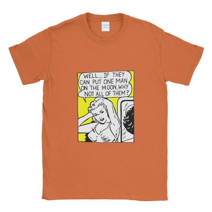 Gambar Baju Kaos Tshirt Why Not - Orange, S dari Popless Clothing undefined Tokopedia