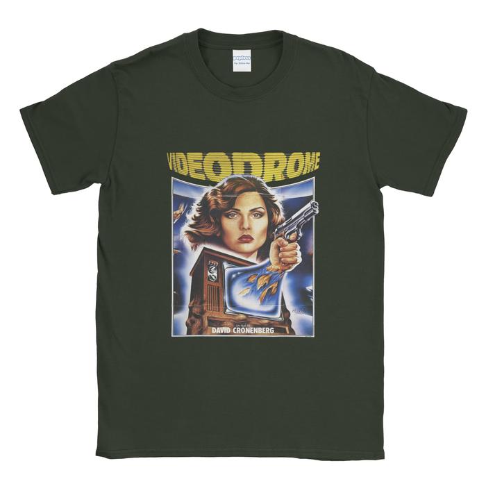 Gambar Baju Kaos Tshirt Videodrome - Hijau, XXXL dari Popless Clothing undefined Tokopedia