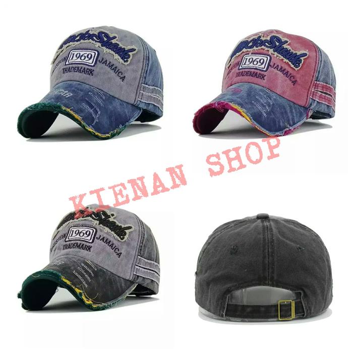 Jual TOPI BASEBALL IMPORT JAMAICA ROCK 