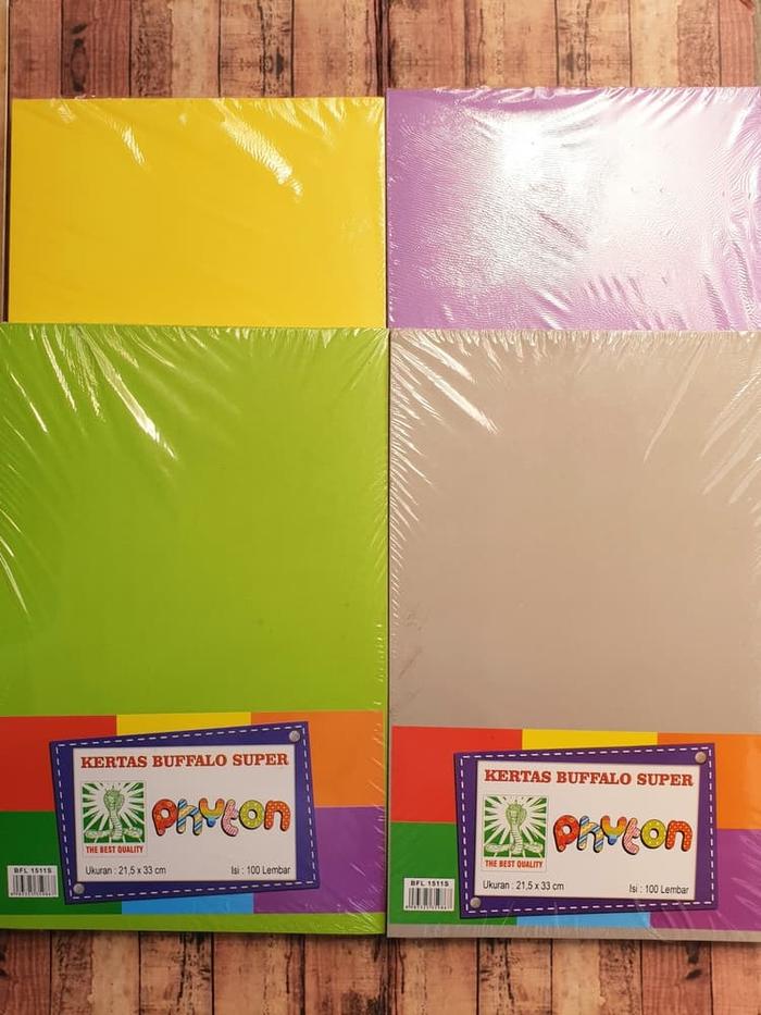 Jual Kertas Cover Jilid F4 Brief Card Bc Phyton Buffalo Super Kota Semarang Co Mart Tokopedia