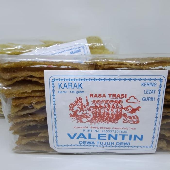 Gambar Kerupuk Karak VALENTIN Oleh Oleh Khas Solo - BAWANG dari toserdas undefined Tokopedia
