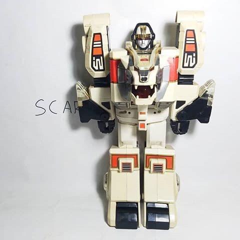 Jual White tigerzord power rangers 