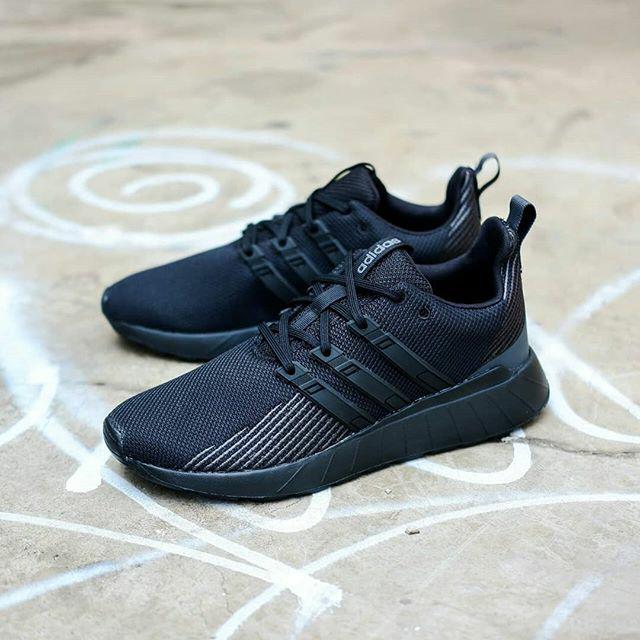 Jual Adidas CF Questar Flow Full Black 