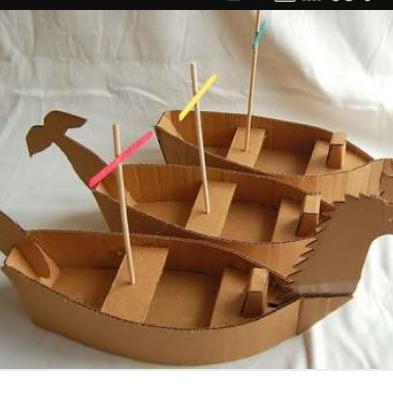 Jual Miniatur Perahu Kardus - Kab. Bekasi - Kiranasatria | Tokopedia