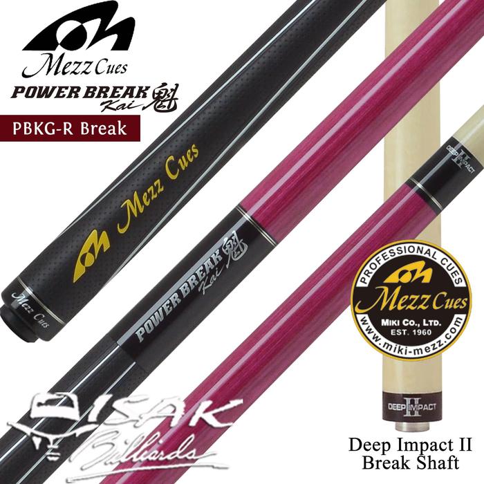 Gambar Mezz Power Break Kai - PBKG-R Cue Sonic Tip Billiard Stick Biliar Stik dari ISAK Billiard Sports Co. undefined Tokopedia