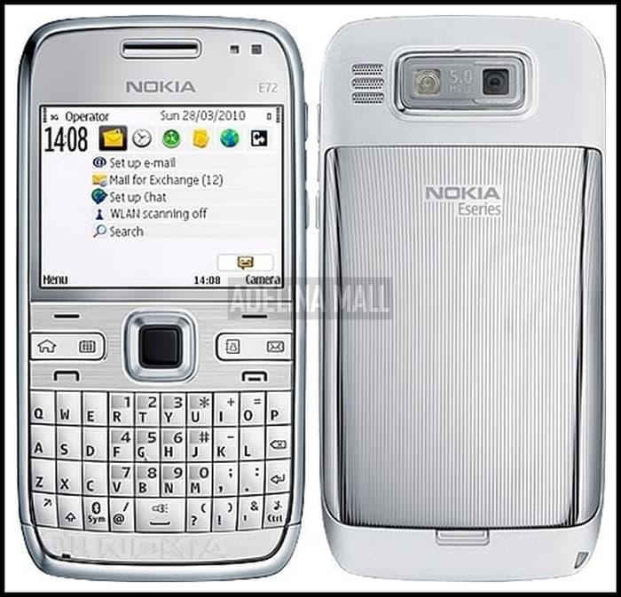 Gambar Nokia E72 Jadul - HP Jadul Nokia Murah Atasnya Nokia E71 - Garansi - Titanium dari ADELINA MALL undefined Tokopedia
