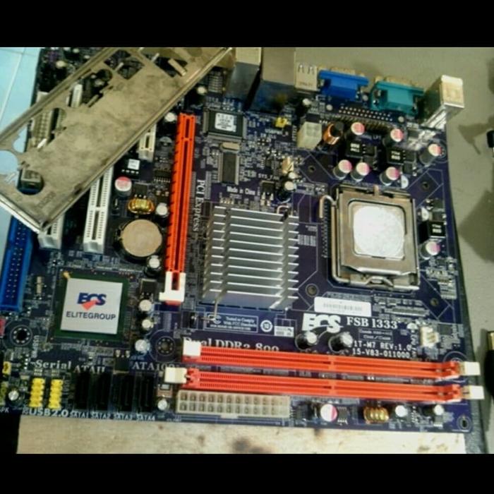 Paket Motherboard +Processor C2D E8400+Fan+Ram 2GB di Tyosshop Tokopedia