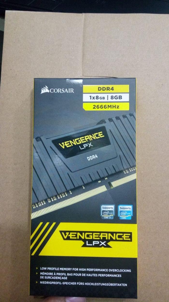 Jual Memory RAM Corsair Vegeance LPX DDR4 8Gb (1x8Gb) 2666MHz
